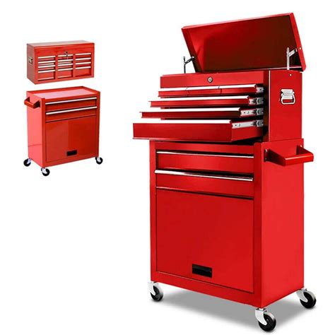 big red locking tool box